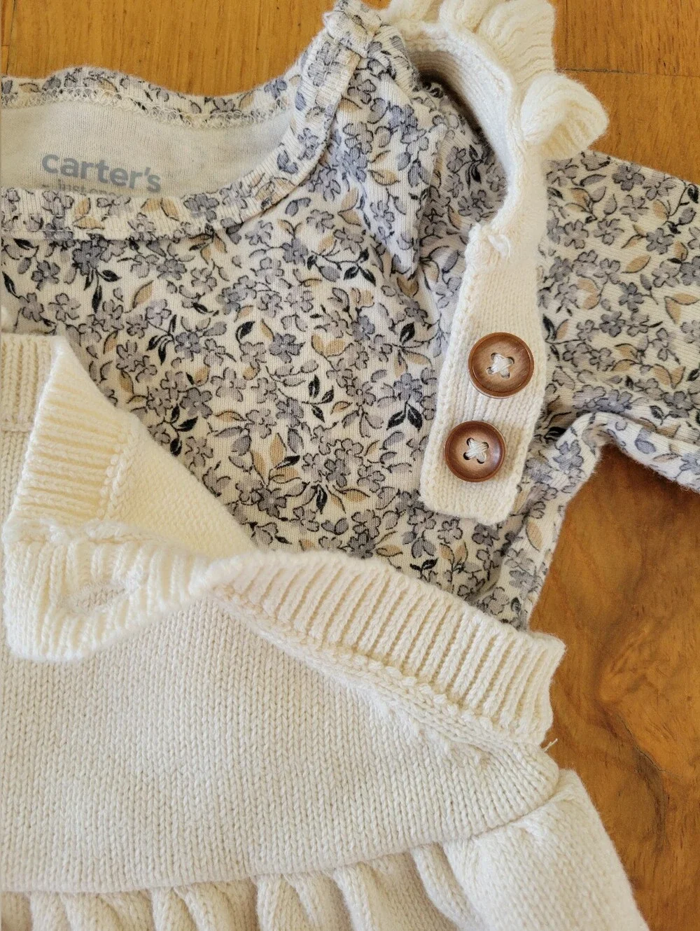 Baby girls size 9 months dress set